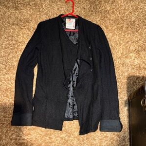 Vintage Free People Black Jacket